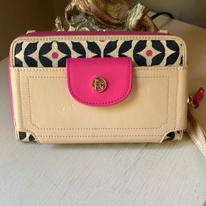 Spartina cross body. The strap is removable.